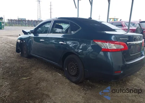 2013 Nissan Sentra Sv из США, поврежденный, VIN 3N1AB7AP0DL745135